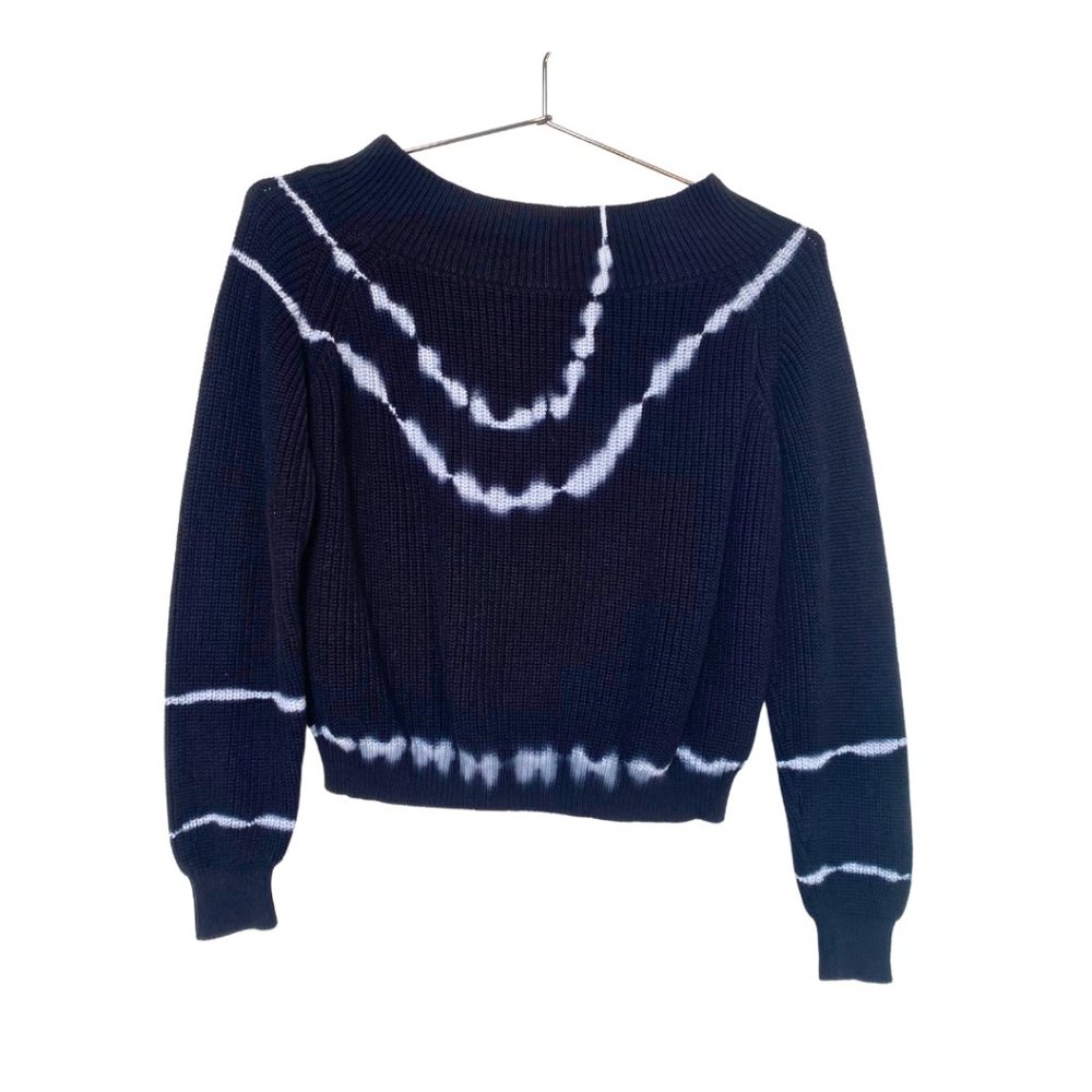 Gilded Intent black knit sweater, xs